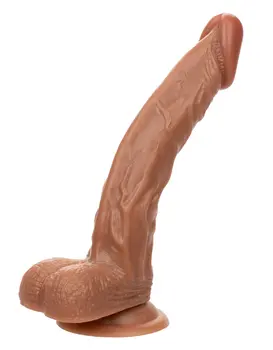 דילדו  ריאליסטי | נצמד | מתאים לסטרפאון | אורך 24 ס"מ | Working The Personal Trainer |