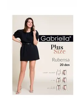 גרביון חלק למידות גדולות 20 דנייר Microfibre Plus Size, צבע: BIEGE,  מידה: 7