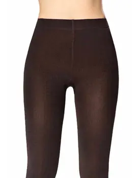 טייץ לחורף ​​מיקרופייבר POLAR LEGGINGS | 200 DEN, צבע: חום,  מידה: S-M