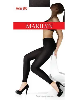 טייץ לחורף ​​מיקרופייבר POLAR LEGGINGS | 200 DEN, צבע: שחור,  מידה: S-M