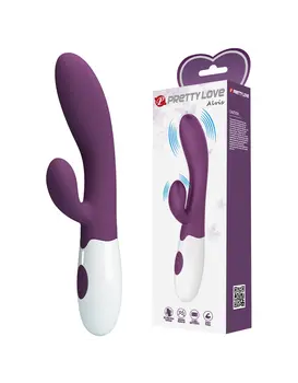 ויברטור הארנב מסיליקון לנקודת הג'י 20 ס"מ​ | 30 תכניות רטט 2 מנועים | ​ALVIS