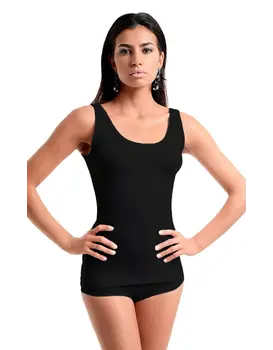 גופיה עם כתפיה רחבה | כותנה | DR701​