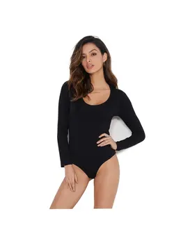 בגד גוף כותנה | שרוול ארוך | צווארון עגול | דגם DR662 |