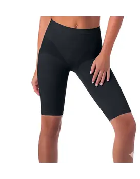 מחטב רגל גבוה עם סיליקון | GUAINA BODYEFFECT INVISIILE, צבע: שחור,  מידה: S-M