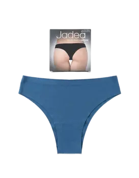 תחתון ברזילאי ללא תפר כותנה | לייזר קאט ללא תפר | דגם 8001C, צבע: כחול אוקיינוס,  מידה: XS