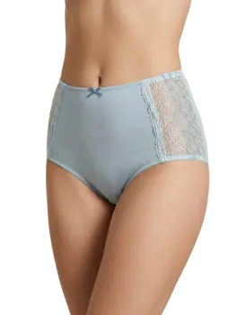 תחתוני נשים גזרה גבוהה | תחרה 6226, צבע: תכלת,  מידה: M