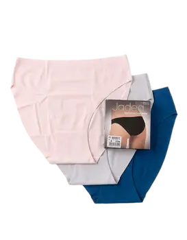 תחתוני כותנה  ללא תפר גזרה קלאסית 8000C JADEA