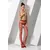 גרביון רשת סקסי S021 PASSION, אדום, S-L (ONE SIZE), צבע: אדום,  מידה: S-L (ONE SIZE)