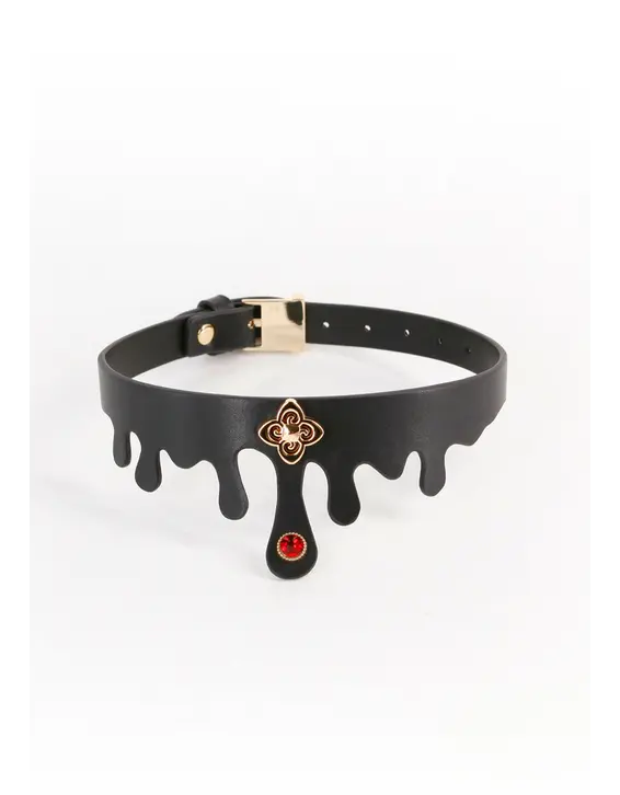 קולר לצוואר אקסקלוסיבי | Elvira Collar FETISH