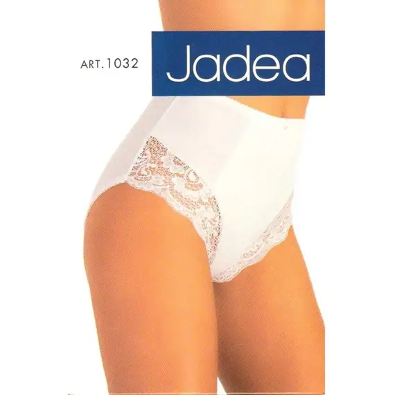 תחתונים גזרה גבוה 1032 JADEA , XL-5 , לבן, צבע: לבן,  מידה: XL-5