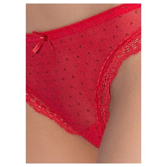 תחתון ברזילאי 6005 JADEA , S-2, אדום, צבע: אדום,  מידה: S-2, 2 image