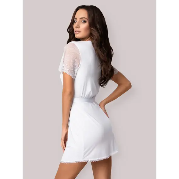 חלוק סקסי כולל חוטיני דגם MIAMOR OBSESSIVE, שחור, 2XL, צבע: שחור,  מידה: 2XL, 6 image