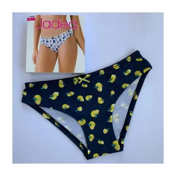 3 תחתונים עם פרינט פירות | כותנה 6092 JADEA , S-2 , פרינט, צבע: פרינט,  מידה: S-2, 3 image