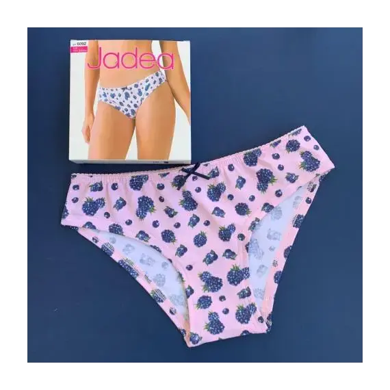 3 תחתונים עם פרינט פירות | כותנה 6092 JADEA , S-2 , פרינט, צבע: פרינט,  מידה: S-2, 5 image