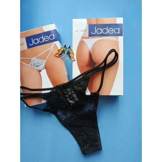 תחתון חוטיני דגם 1442 JADEA , L-4, לבן, צבע: לבן,  מידה: L-4, 3 image