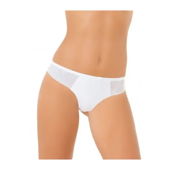 תחתון ברזילאי תחרה דגם 1612 JADEA , L-4, שחור, צבע: שחור,  מידה: L-4, 2 image