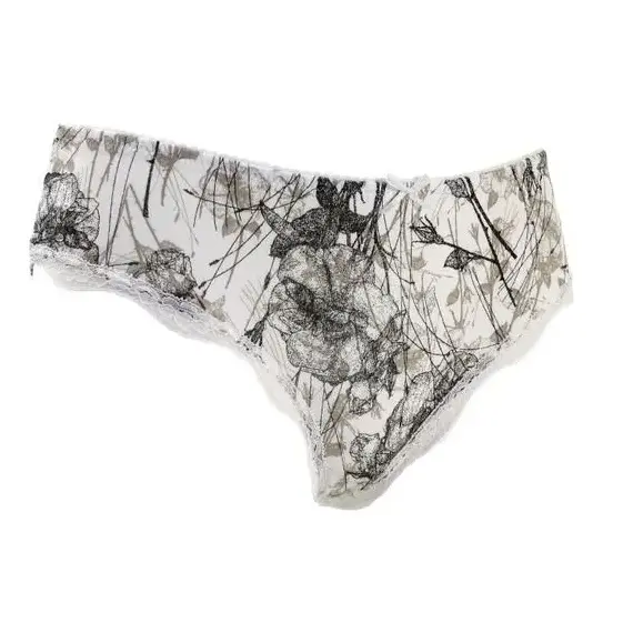 תחתון כותנה לנשים עם פרינט 6858 JADEA , L-4, אפור, צבע: אפור,  מידה: L-4