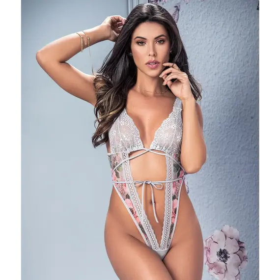 בגד גוף חוטיני דגם 8350 MAPALE, צבעוני, M-L, צבע: צבעוני,  מידה: M-L, 2 image