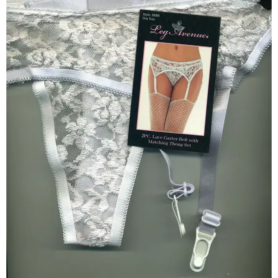 חגורת ביריות רצועות וחוטיני תואם 8888 LEG AVENUE, אדום, S-L (ONE SIZE), צבע: אדום,  מידה: S-L (ONE SIZE), 8 image