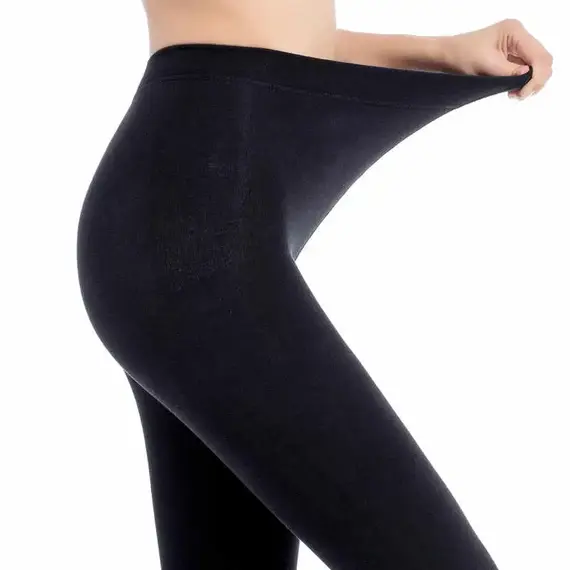 גרביונים עבים 200 דיינר 800 Polar Cotton MARILYN, שחור, M-L, צבע: שחור,  מידה: M-L, 3 image