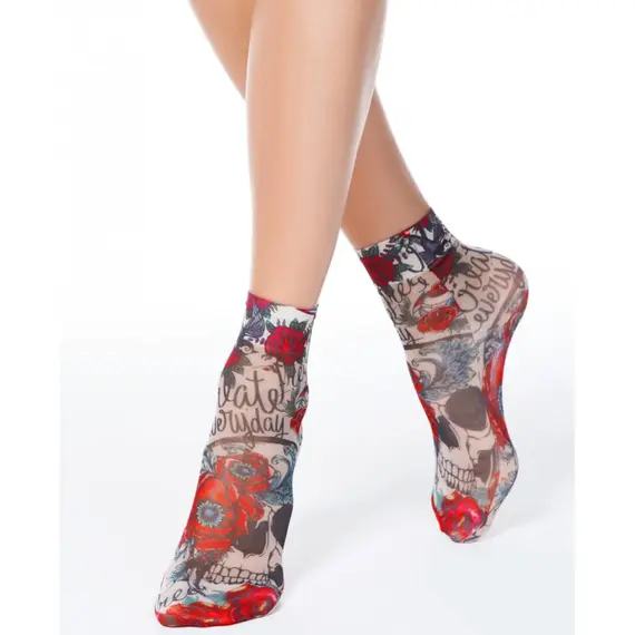 גרביים צבעוניים FANTASY 202 MIX, CONTE, ONE SIZE