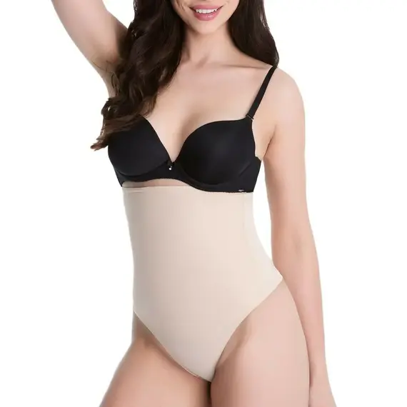 מחטב חוטיני גבוה ללא תפר דגם 275 JULIMEX, גוף, L, צבע: גוף,  מידה: L, 3 image