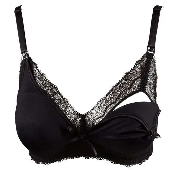 חזיית הנקה ללא עצם Mamabel Romance N TRIUMPH, שחור, 85B, צבע: שחור,  מידה: 85B