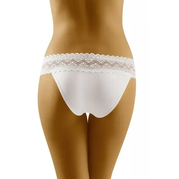 תחתון ​​כותנה עם תחרה ECO TI​ WOLBAR, לבן, M-3, צבע: לבן,  מידה: M-3, 2 image