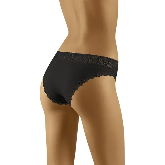 תחתון מידי Lovely WOLBAR, שחור, S-2, צבע: שחור,  מידה: S-2, 2 image