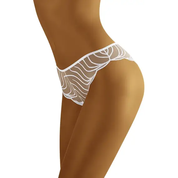 ​תחתוני חוטיני דגם SOLEARE WOLBAR, לבן, S-2, צבע: לבן,  מידה: S-2