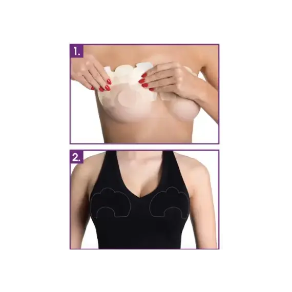מדבקות להרמת חזה חד פעמי PS 02 JULIMEX, גוף, B, צבע: גוף,  מידה: B, 2 image