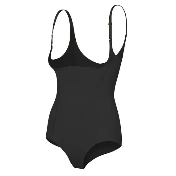 בגד גוף מחטב ללא תפר עם כתפיות נשלפות דגם 219 JULIMEX, שחור, 2XL, צבע: שחור,  מידה: 2XL, 3 image