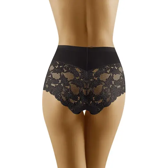 מחטב תחרה גבוה דגם SLIMEA WOLBAR, שחור, S, צבע: שחור,  מידה: S, 2 image