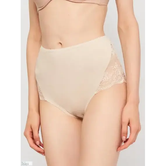 תחתוני כותנה גזרה גבוהה דגם 07 JADEA , L-4, לבן, צבע: לבן,  מידה: L-4, 5 image