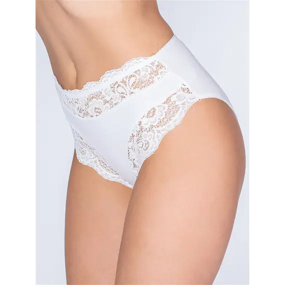 תחתון מידי תחרה דגם 742 JADEA , לבן, 2XL, צבע: לבן,  מידה: 2XL, 3 image