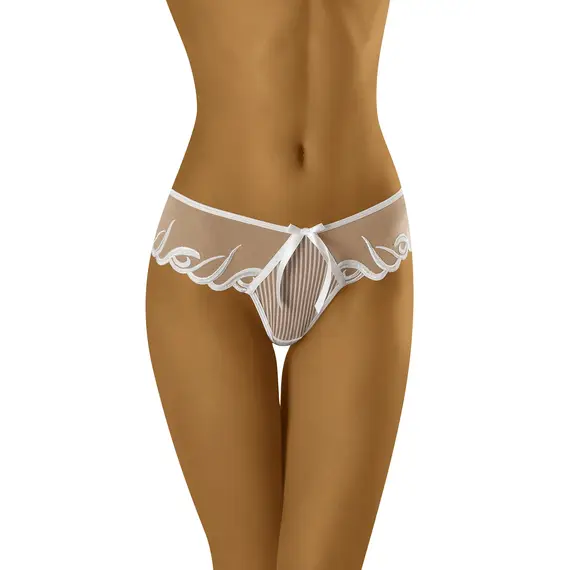 תחתון חוטיני תחרה MAKUMBA WOLBAR, שחור, S-2, צבע: שחור,  מידה: S-2, 2 image