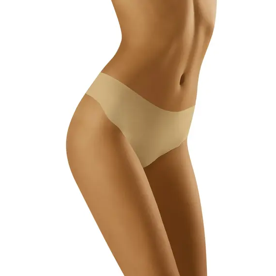 תחתון חוטיני ללא תפר דגם ELCANTA WOLBAR, שחור, S-2, צבע: שחור,  מידה: S-2, 3 image