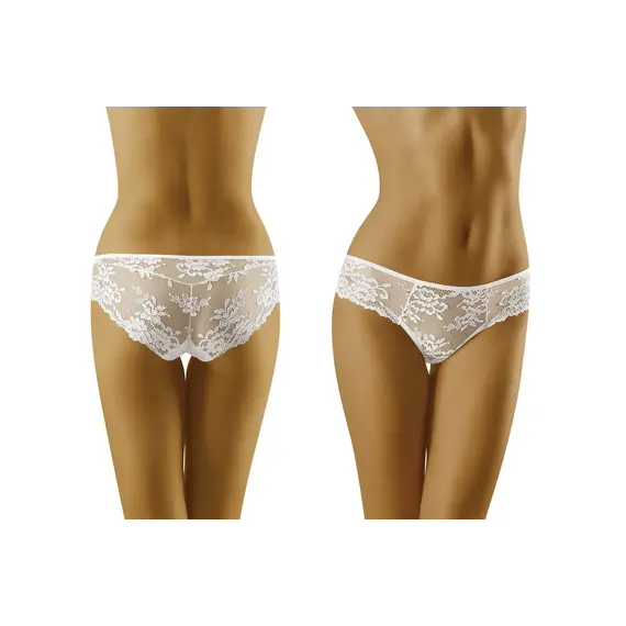 תחתון תחרה LOLA WOLBAR, לבן, S-2, צבע: לבן,  מידה: S-2, 3 image