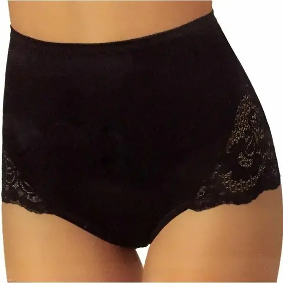 תחתוני כותנה גזרה גבוהה דגם 07 JADEA , L-4, לבן, צבע: לבן,  מידה: L-4, 4 image