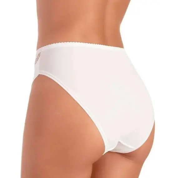 תחתון כותנה גזרה גבוהה דגם 788 JADEA , לבן, 2XL, צבע: לבן,  מידה: 2XL, 2 image