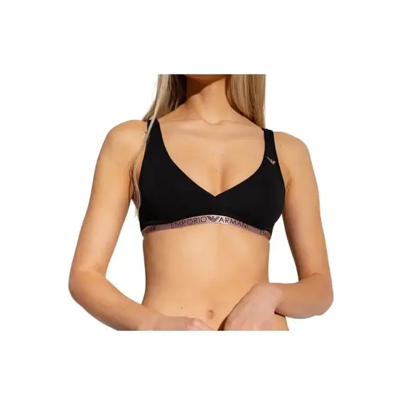 חזיית טופ לוגו יוקרתית 164481 Emporio Armani , גוף, S, צבע: גוף,  מידה: S, 5 image