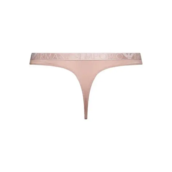 מארז 2 תחתוני חוטיני עם לוגו דגם 163333 Emporio Armani , שחור, S-2, צבע: שחור,  מידה: S-2, 8 image