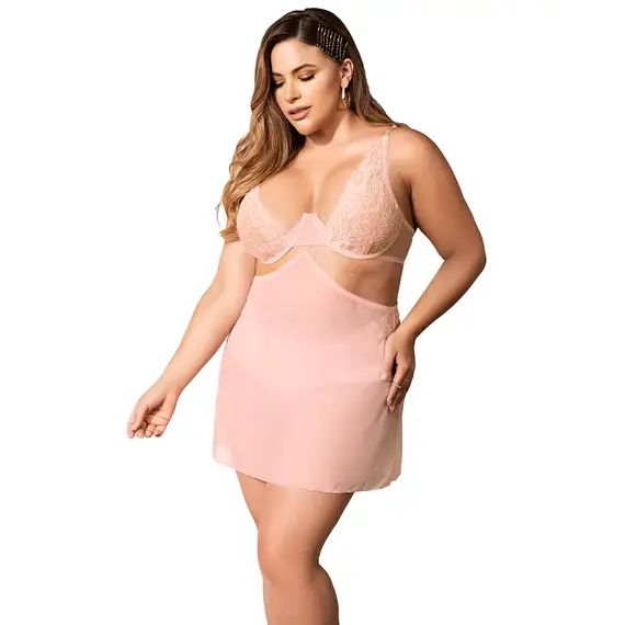 בייבי דול וסט 2 בתוך 1 7373X MAPALE, אפרסק, 2XL-3XL, צבע: אפרסק,  מידה: 2XL-3XL