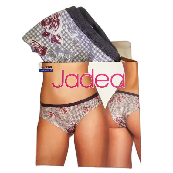 תחתון ברזילאי 6869 JADEA , M-3, ורוד, צבע: ורוד,  מידה: M-3