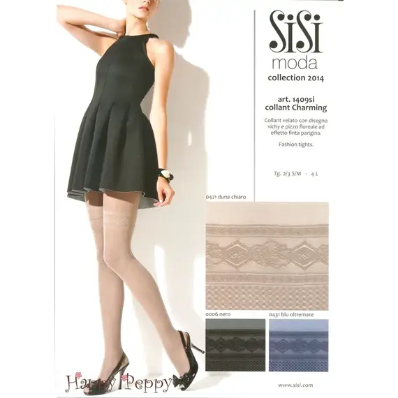 גרביון דמוי ירכונים 20 דנייר CHARM