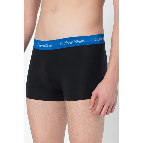 מארז של 3 תחתוני בוקסר צמודים CALVIN KLEIN, מיקס, M, צבע: מיקס,  מידה: M, 2 image