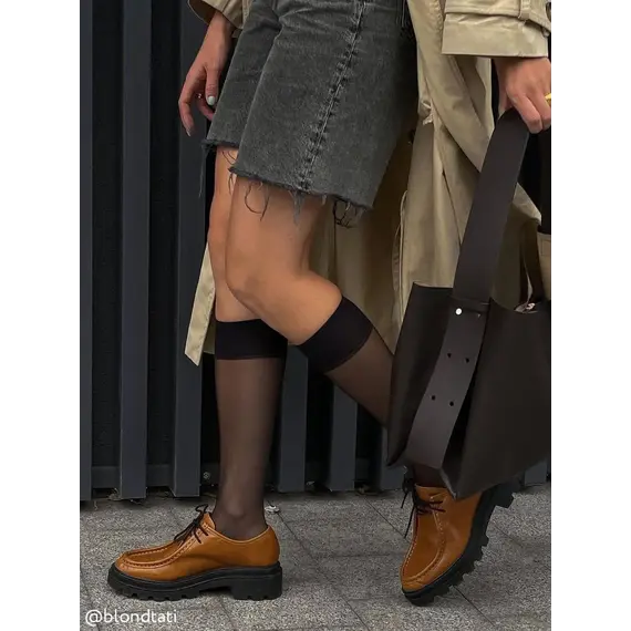 2 זוגות גרבי ברך בעובי בנוני 40 דנייר