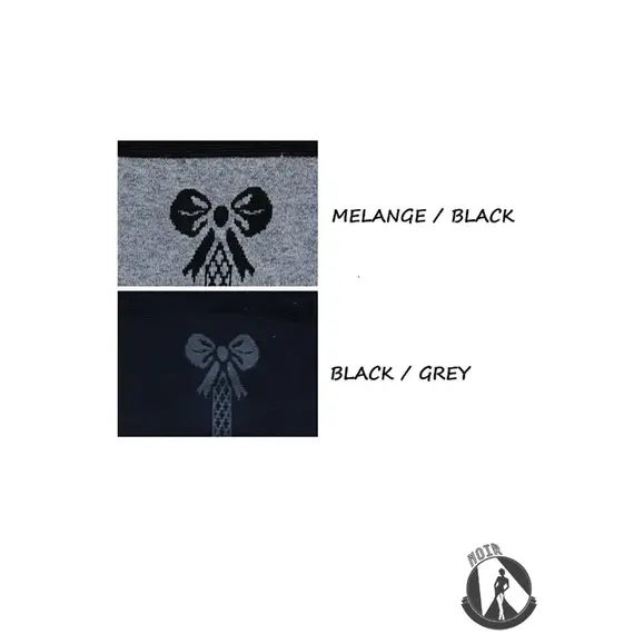 גרביונים מדוגמים עם גרבי חיקוי ZAZU J05 MARILYN, שחור, XS-S, צבע: שחור,  מידה: XS-S