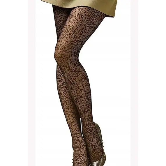 גרביונים מדוגמים עם פרינט מנומר 20 דנייר​ NATTI D04