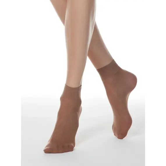 2 זוגות גרבי קרסול 20 דניר BRONZA